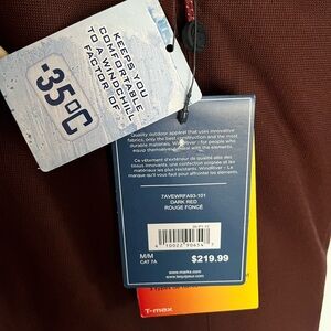 NWT🍀WindRiver dark red Men's Heritage HD2 T-Max  Parka